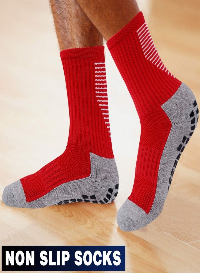 JHM Grip Non Slip Anti Slip Non Skid Slipper Sport Athletic Socks for Men and Women for US shoe sizes 6-12 - Image 2